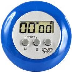 Lcd digitalt kök nedräkning magnetisk timer bakstativ matlagning timer räkna upp väckarklocka kök prylar verktyg - Blå