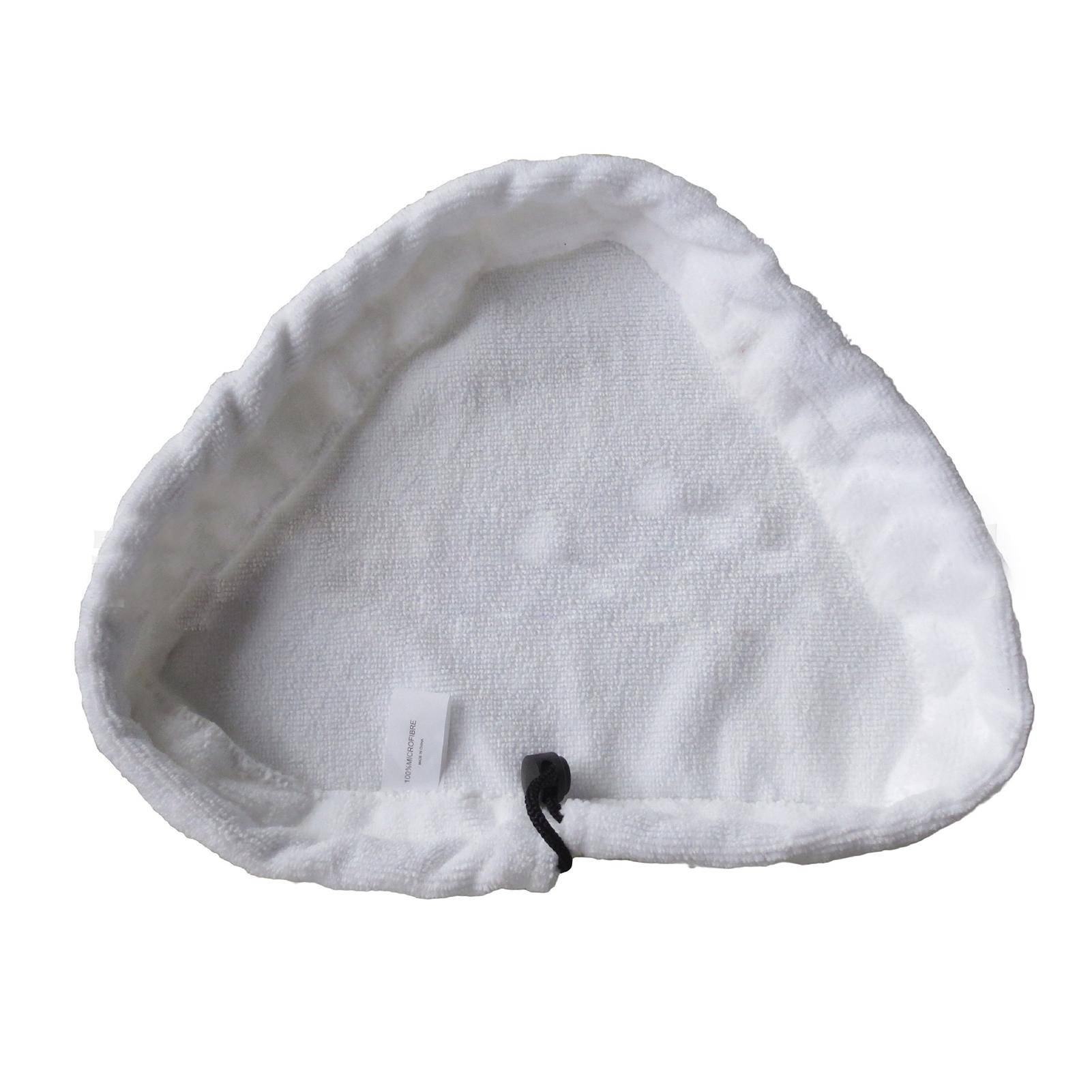 Ångmoppsdynor Återanvändbara Tvättbara Mikrofiber Triangulära Moppdynor För Mattor Hårdträ