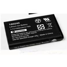 Cameron sino 900 mah prismatiskt batteri 160240 för steelseries siberia 800, arctis pro trådlösa hörlurar