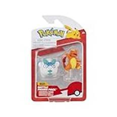 Pokémon Battle Figure 2 Pack (Galarian Darumaka & Charmander #5) W19