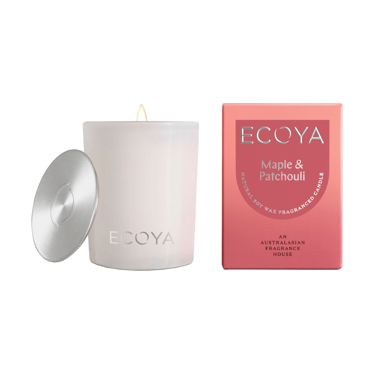 Ecoya Maple & Patchouli Boxed Madison Candle 400g (400 g)