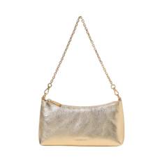 Coccinelle, Taske, Dame, Gul, ONE SIZE, Uld, Guld Kæde Clutch Taske