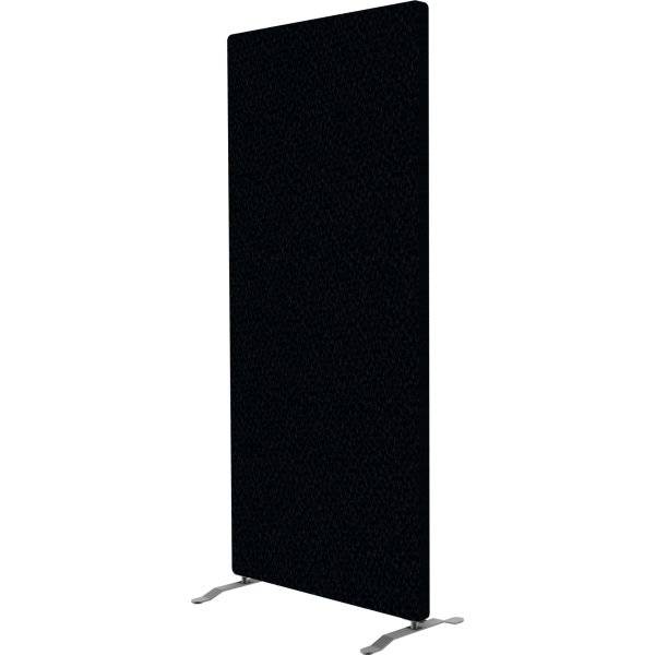 Easy skærmvæg H170xB80 cm sort, inkl. ben