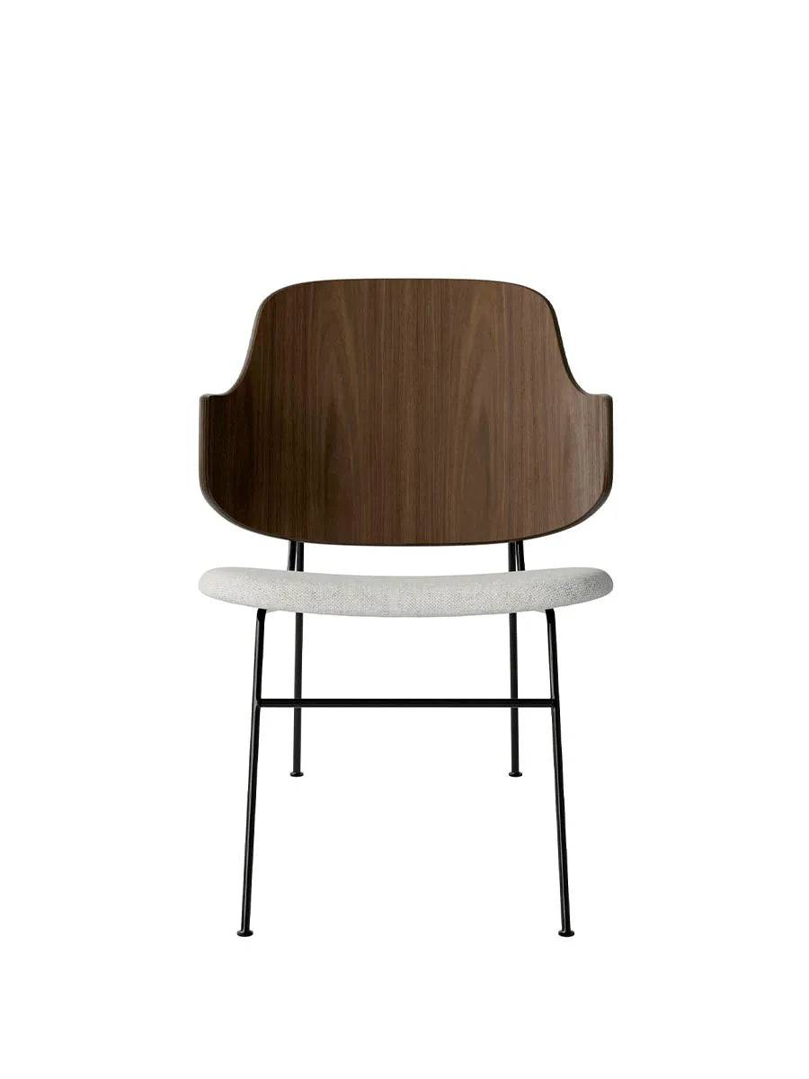 The Penguin Lounge Chair, Polstret fra Audo Copenhagen Walnut / Hallingdal 110 - Jacobsen Plus