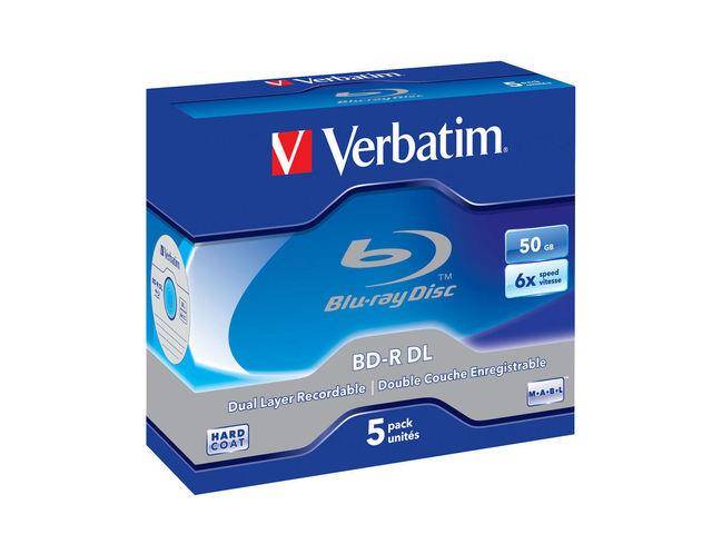 Płyty BD-R Verbatim 50GB X6 (5 Jewel Case)