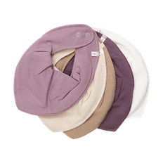 Bandana 5-pak Savlesmæk, Elderberry, One Size