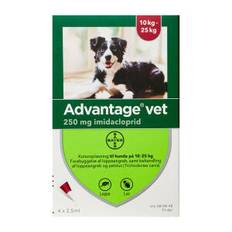 ADVANTAGE VET T/HUND 10-25 kg
