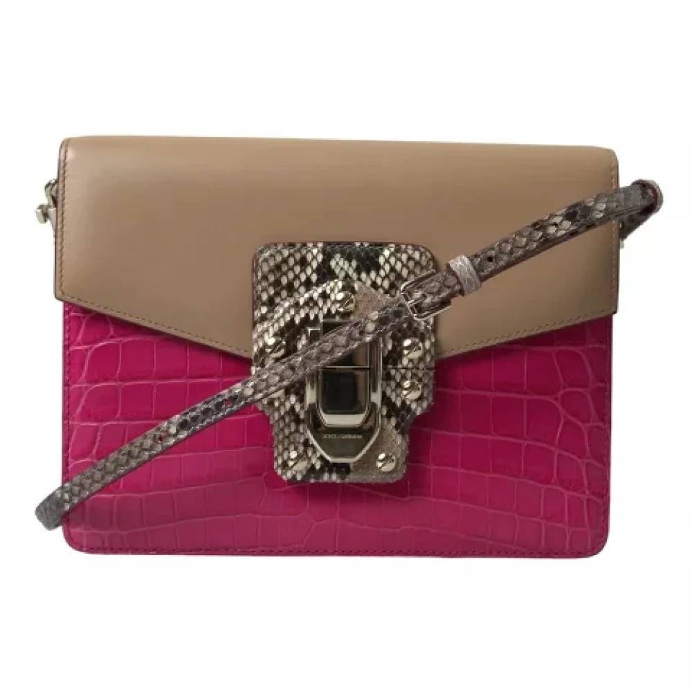 Dolce & Gabbana Pre-owned Pre-owned Stof skuldertasker - Vintage - Dame - Flerfarvet - ONE SIZE - Uld