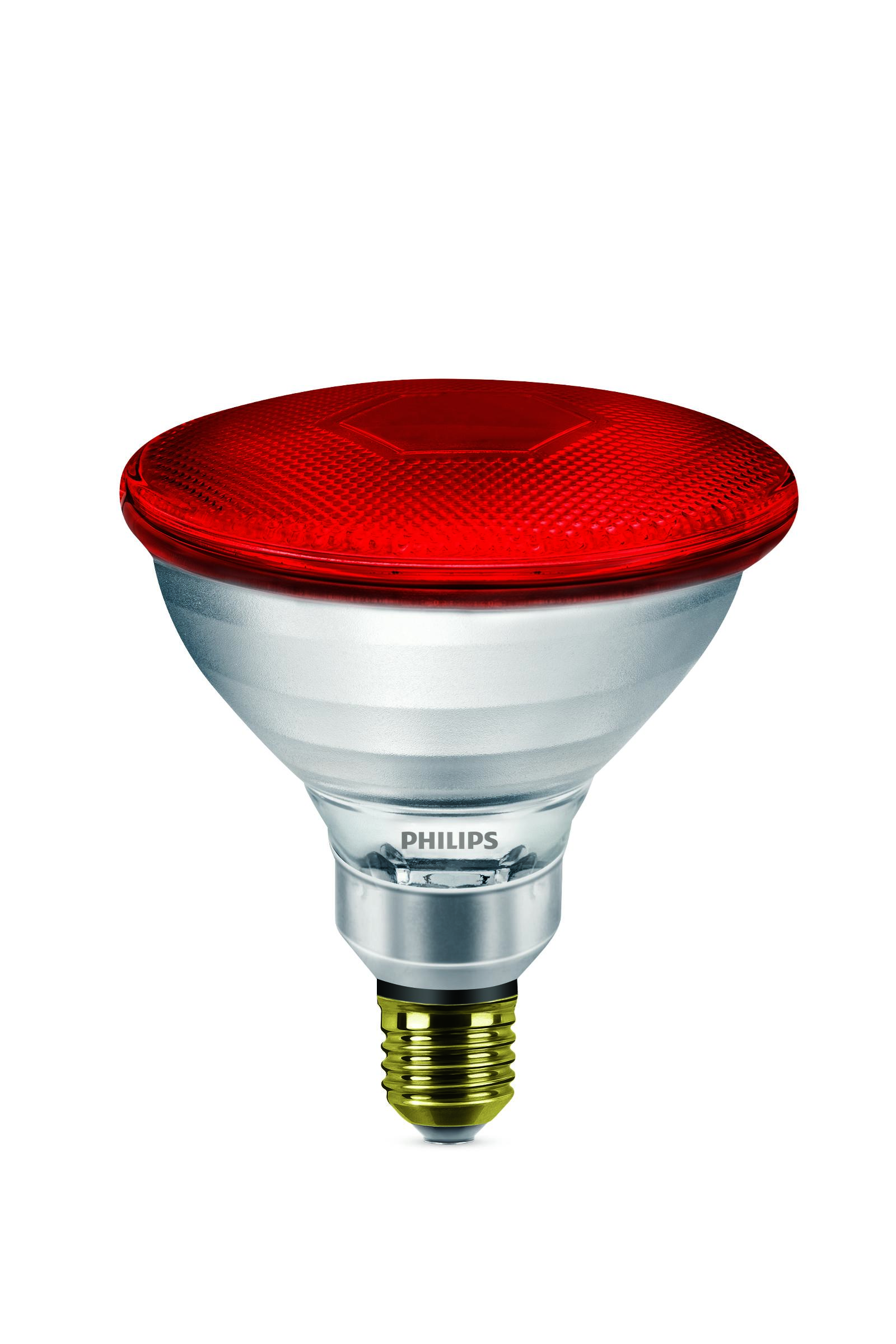 Philips Lighting Infrarotlampe PAR38 PAR38IR100WE27240Red