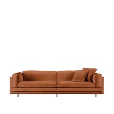 Eilersen - Tub 2-sits, 220x104 cm, Läder: Kat. B  - 701 Texas Plus 23 - Sofaer - Jens Juul Eilersen - Brun