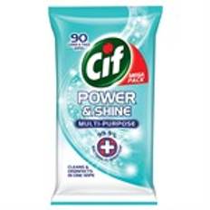 Cif Power & Shine Multi-Purpose Anti-bakteriel Rengøringsservietter - 90 stk