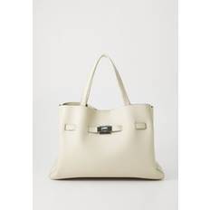 DKNY BRYAR SATCHEL - Handväska - light taupe