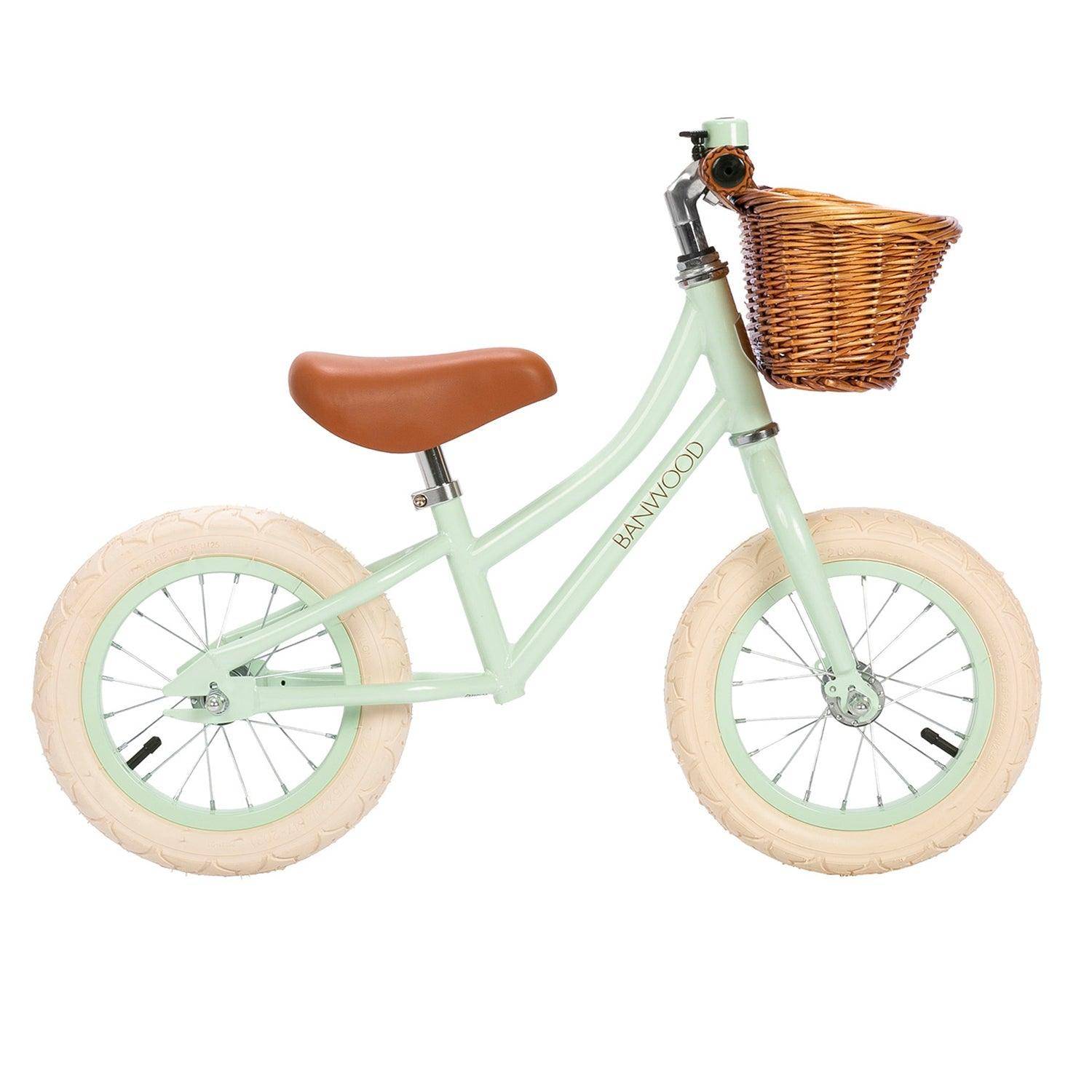 BANWOOD BALANCE BIKE FIRST GO VINTAGE - PALE MINT