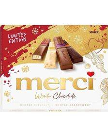 Merci Winter Chocolate - 4 Olika Choklad/Praliner 250 Gram