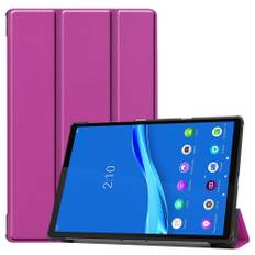 Lenovo Tab M10 Plus / Tab M10 FHD Plus - Tri-Fold læder cover - Lilla