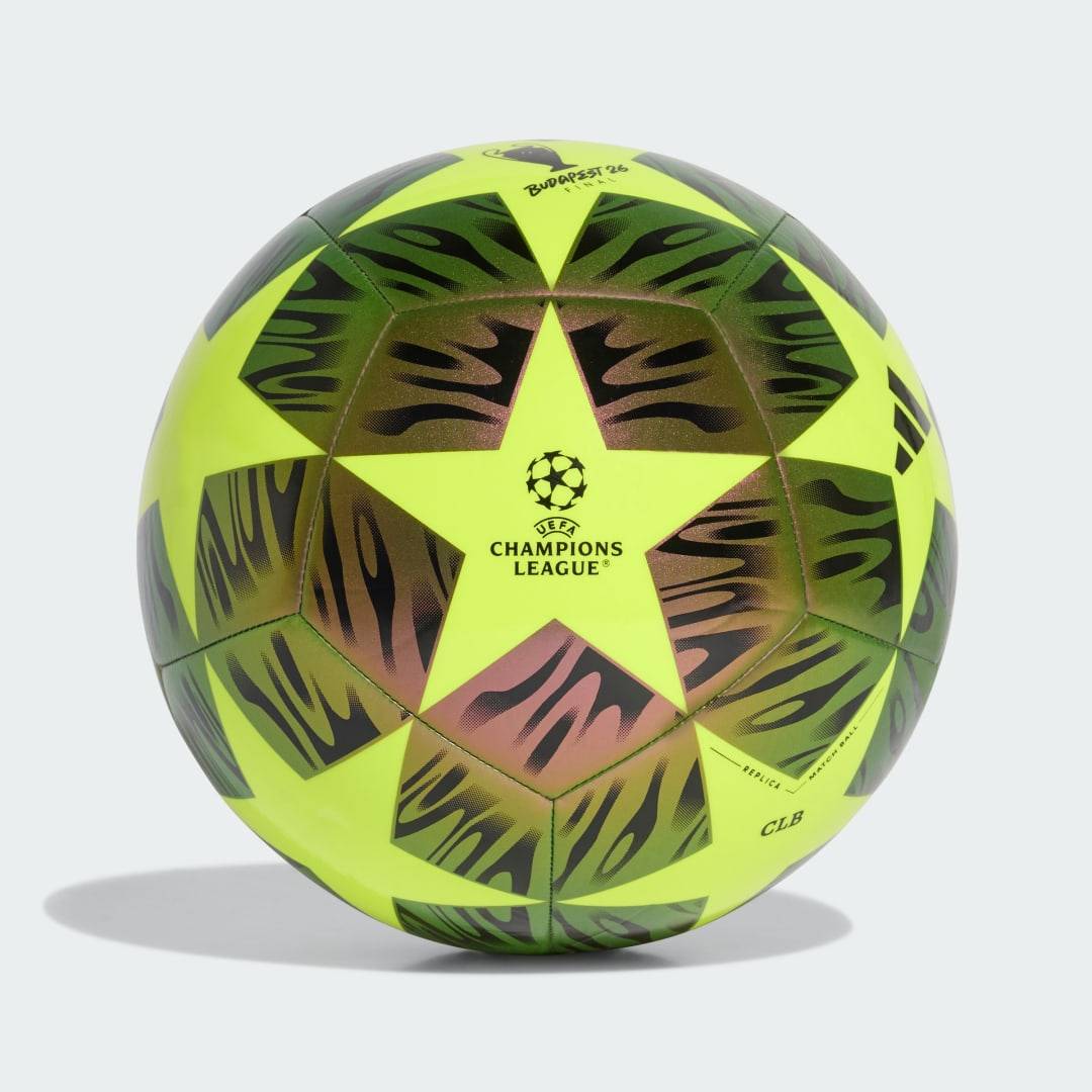 UEFA Champions League Final Club Boll - Black / Solar Yellow - 4