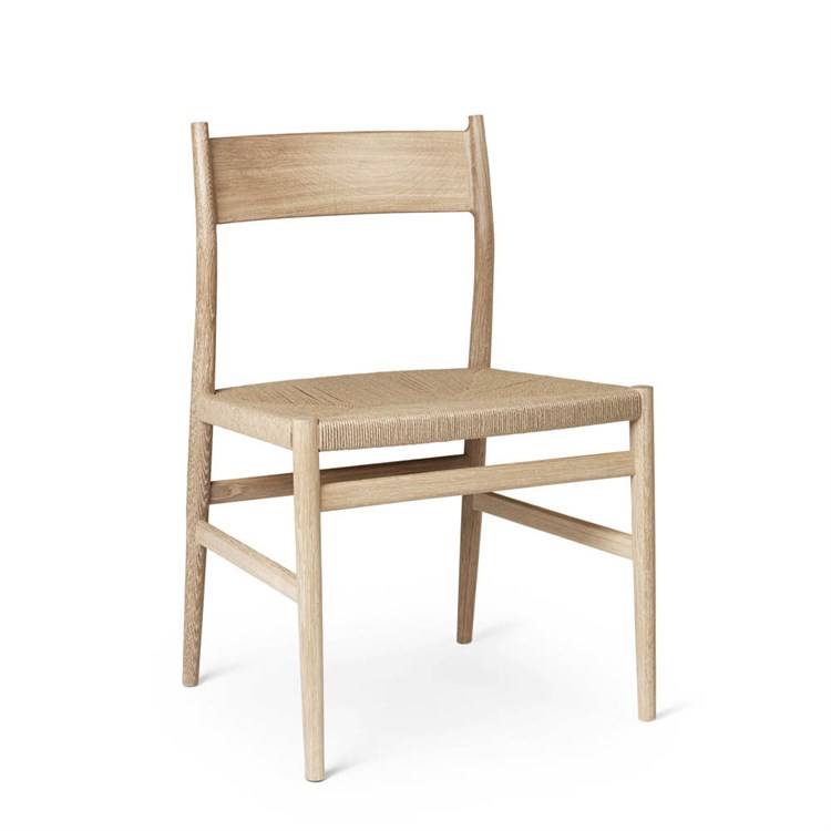 Brdr. Krüger Arv Spisebordsstol Solid Backrest Rökt Oljad Ek