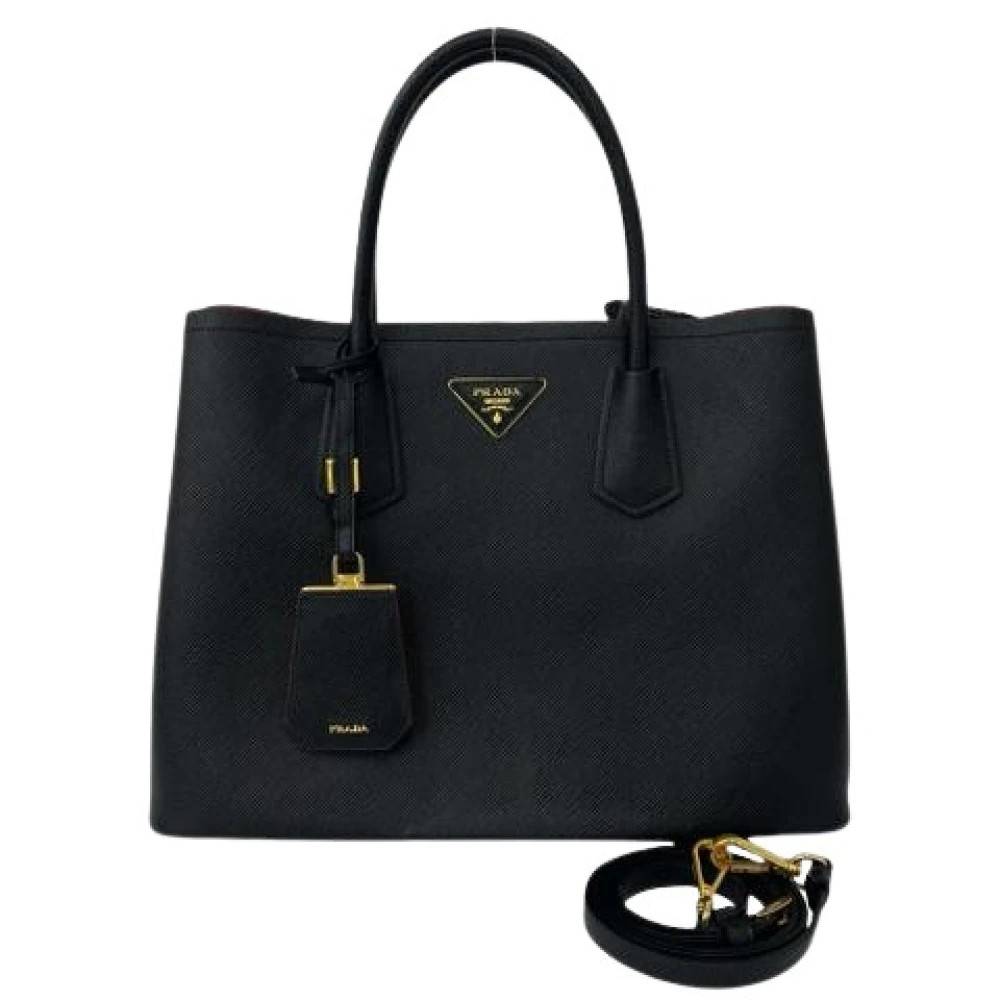 Prada Vintage Pre-owned Vintage Tote Bag - Vintage - Dame - Sort - ONE SIZE - Uld