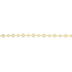 Scrouples Armbånd poletter i forgyldt 17+2 cm