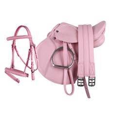 QHP ponysadel sæt - 13"