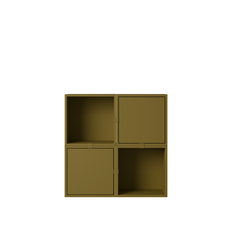 Muuto Stacked Storage System Entré 4 Brown Green