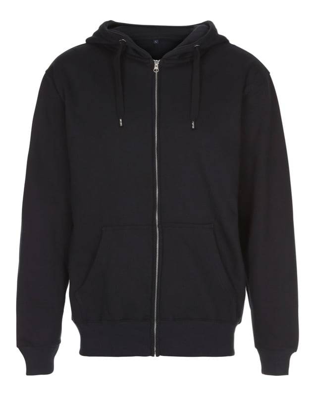 Hættetrøje med lynlås til børn (ST722) - 8-10 År, Blue Navy.
