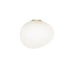 Gregg Media Semi 2 Væglampe - Oro/Bianco - Foscarini