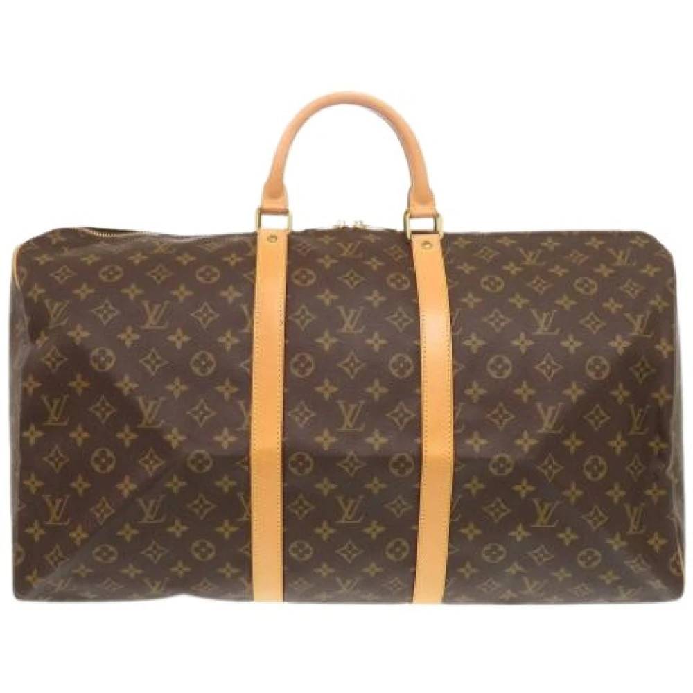 Louis Vuitton Vintage - Pre-owned Keepall 55 Boston Bag Vintage - unisex - ONE Size - Bomull