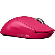 Logitech PRO X SUPERLIGHT Trådløs Gamingmus (lyserød)