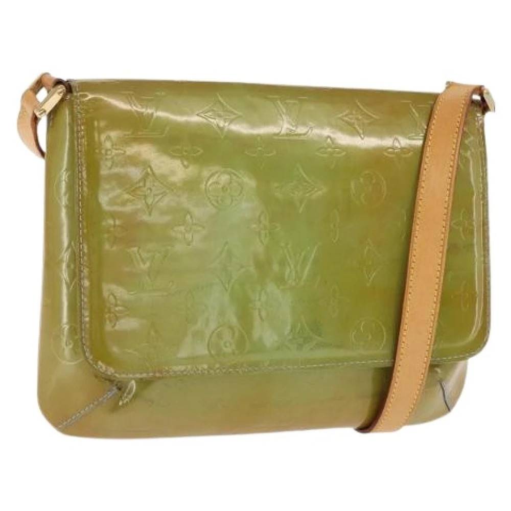 Louis Vuitton Vintage Pre-owned Læder Cross Body Taske - Vintage - Dame - Grøn - ONE SIZE - Læder