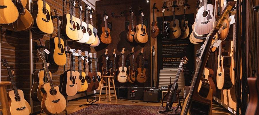 Akustiska Stålsträngade Gitarrer