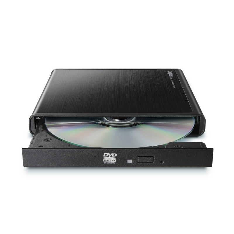 Logitec extern DVD-enhet, Bärbar DVD-enhet, Brännare, Svart, LDR-PMM8U2LBK