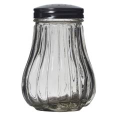 Sockerströare Rostfritt, glas