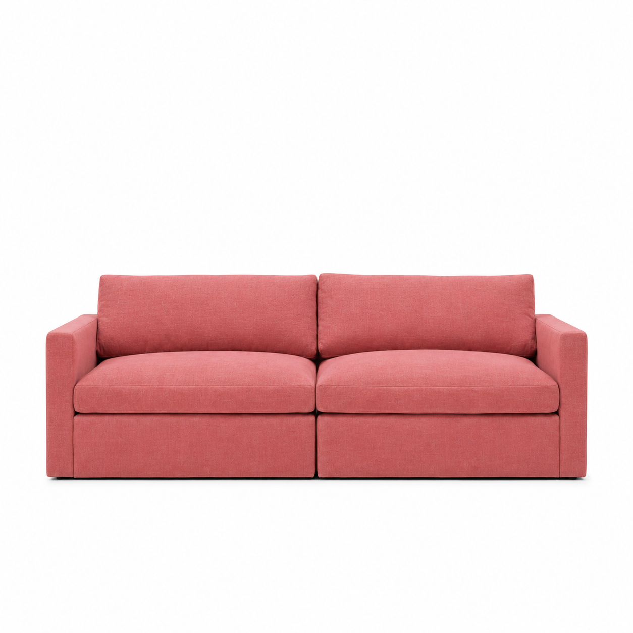 Lucie Grande 2-Seat Sofa Coral
