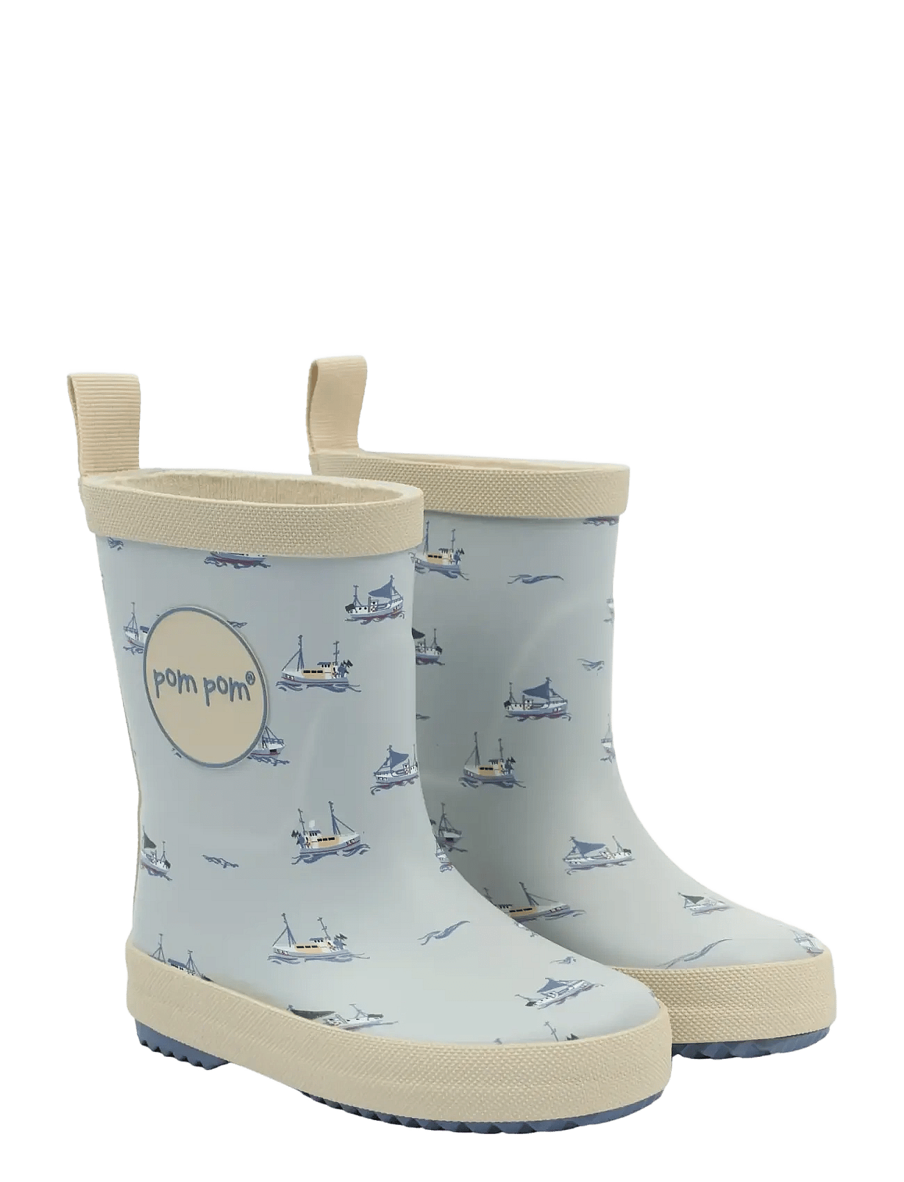 POM POM Pmbliss Gumboots Aop | Blue | 21