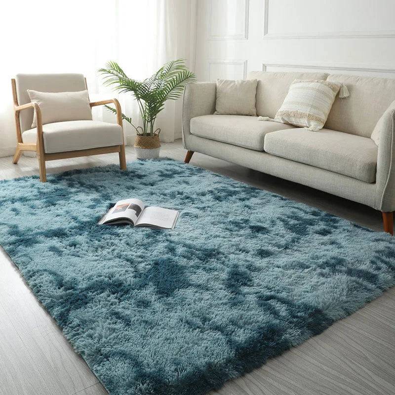 Modern Living Room Large Carpet Long Hair Children's room Carpets Bedroom Furry Decoration Rug - 2042-14 / 100x200cm 39x78inch