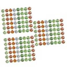 Abaodam 300 St Kulor Vas Klara Vaser För Blommor Vasfyllnadspärlor Vaser i Lösvikt Bulk Leksak Leksaker Glas Marmor Boll Akvariedekorationer Färgade Vaser Stort Glas Barn Glaspärla