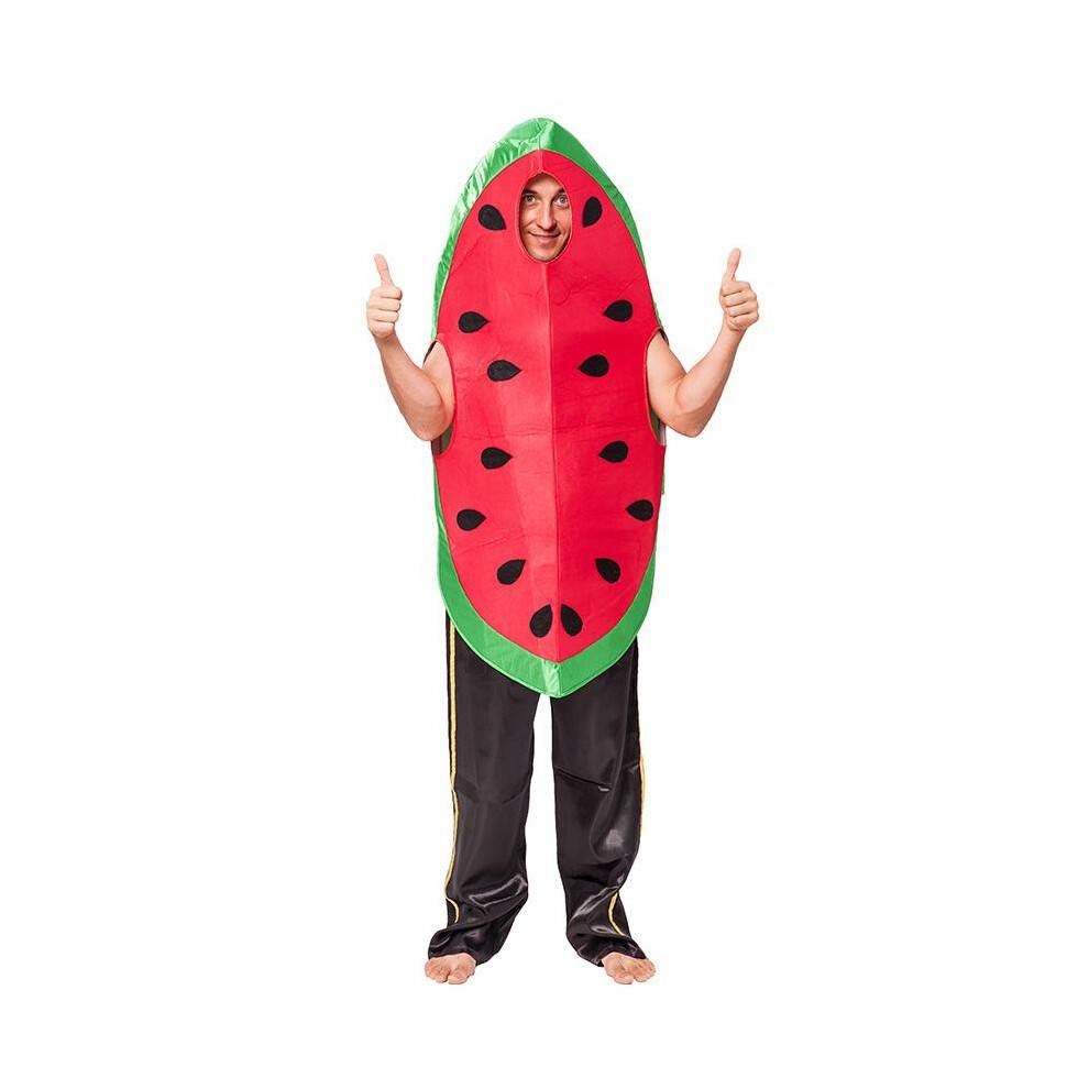 Halloween Watermelon Cosplay Costume for Kids, Funny Dress-Up Outfit