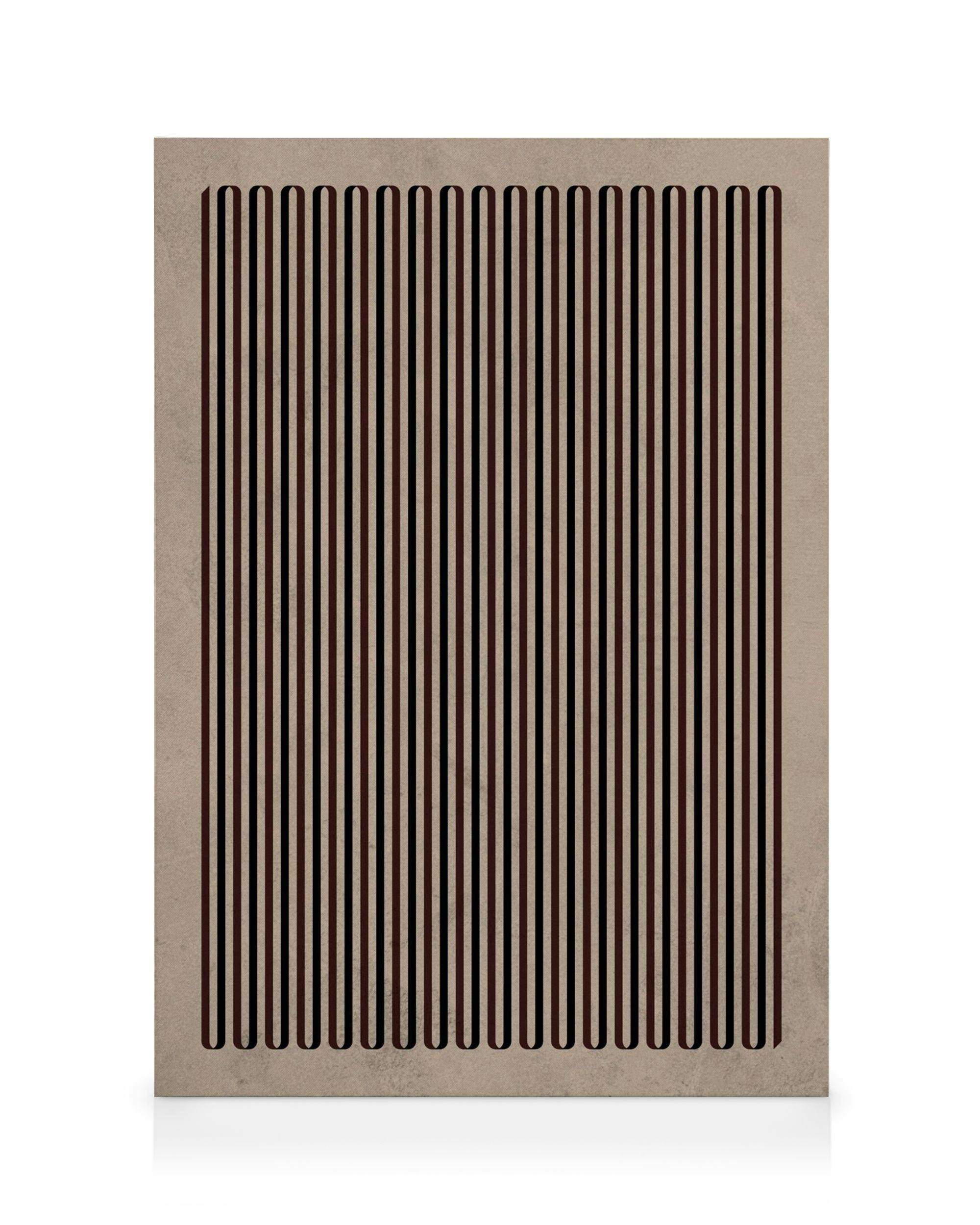 Canvastavlor Graphic Lines Canvastavla (30x40 cm - Svart ram)
