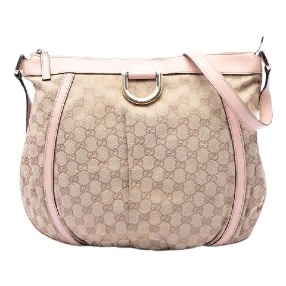 Gucci Vintage Pre-owned Vintage Cross Body Bag - Vintage - Dame - Beige - ONE SIZE - Uld