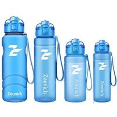 Resflaskor läcksäker plastkokare 700ml bpa gratis sport vattenflaskor protein shaker utomhus tritan plast drinkflaska - Blå