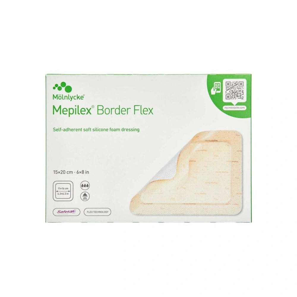 Mepilex border flex 15x20cm - 5 stk