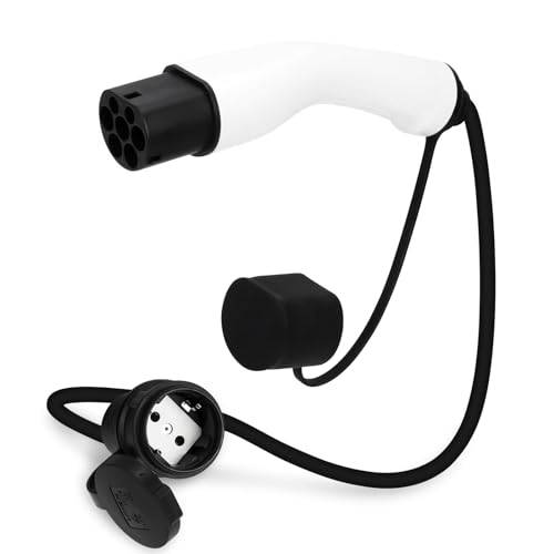 TKSE Typ 2 till Schuko-adapter, Billaddningsstationer typ 2 Wallbox Adapter Schuko laddningskabel för EV