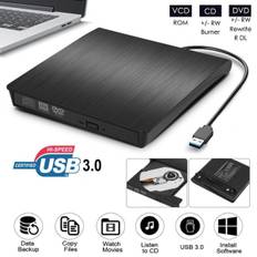 Eksternt DVD-drev USB 3.0 CD DVD-RW-brænderafspiller til pc bærbar