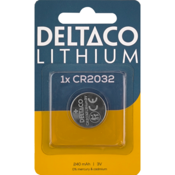 Batteri Litium CR2032 1-p