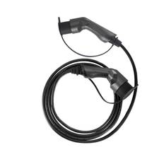 Ladekabel til elbil Type 2, 16A, 3-faset, 11kW: 10 meter