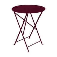 Bistro cafébord black cherry Ø60 cm - Röd