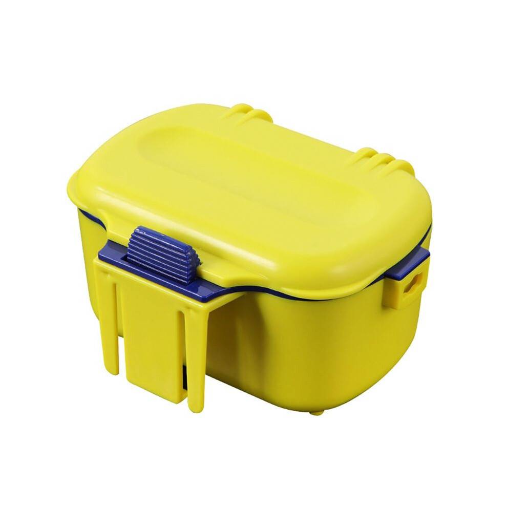 Versatile Fishing Bait Box Fish Hook Lure Fake Bait Box, Breathable Moisture-Retaining for Earthworms and Live Lures