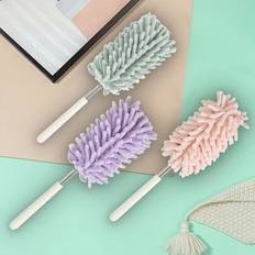 1 st infällbar multifunktionell dammborste, böjbar dammuppsamlare, Chenille Duster, Takdammsugare för rengöring av takfläktar, fönster, soffor, bokhyl - Multifärgad (En-Storlek)