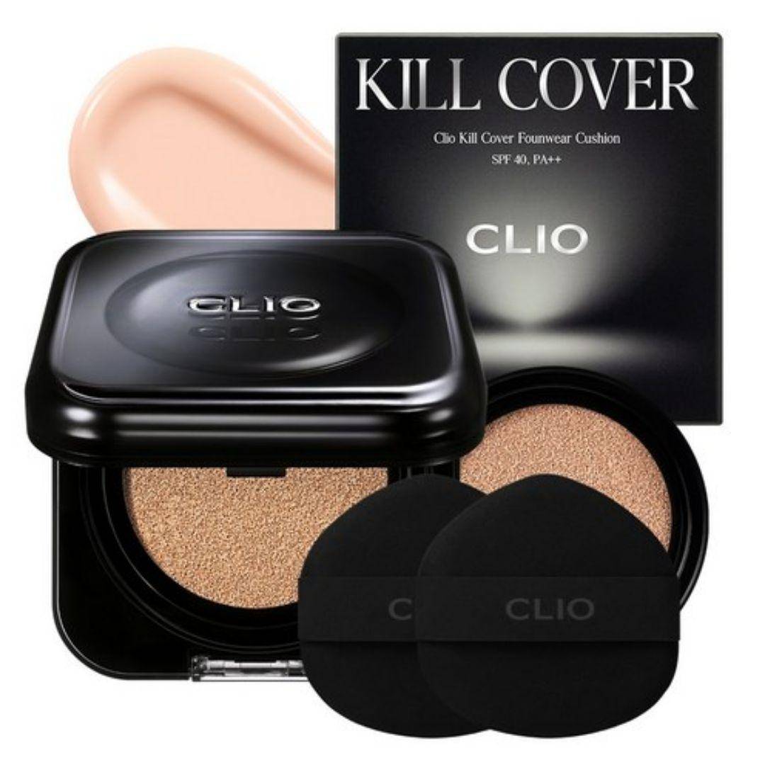 CLIO Kill Cover Founwear Cushion Foundation Långvarig Full Täckning Cushion 15g
